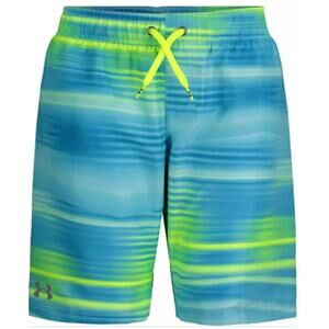 Under Armour Beam Stripe Volley Swim Shorts Size Small